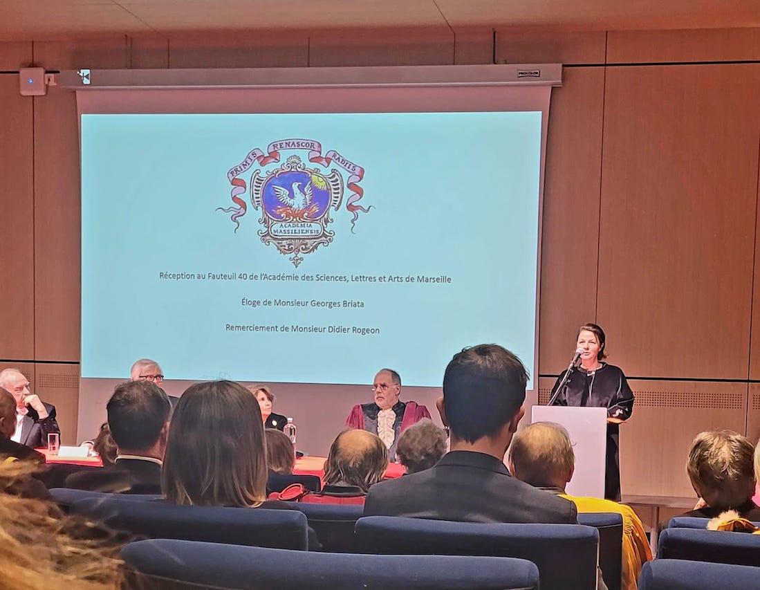 Discours de sa marraine, Catherine Dureuil