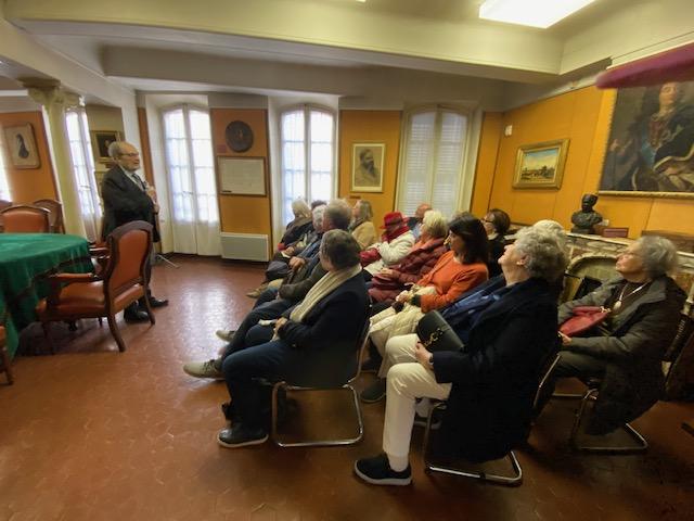 Visite de l'Hôtel de l'Académie